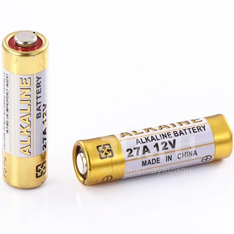 Элемент питания, батарейка 27А (27a) 12V (12 вольт) аналог GP27A, MN27 .