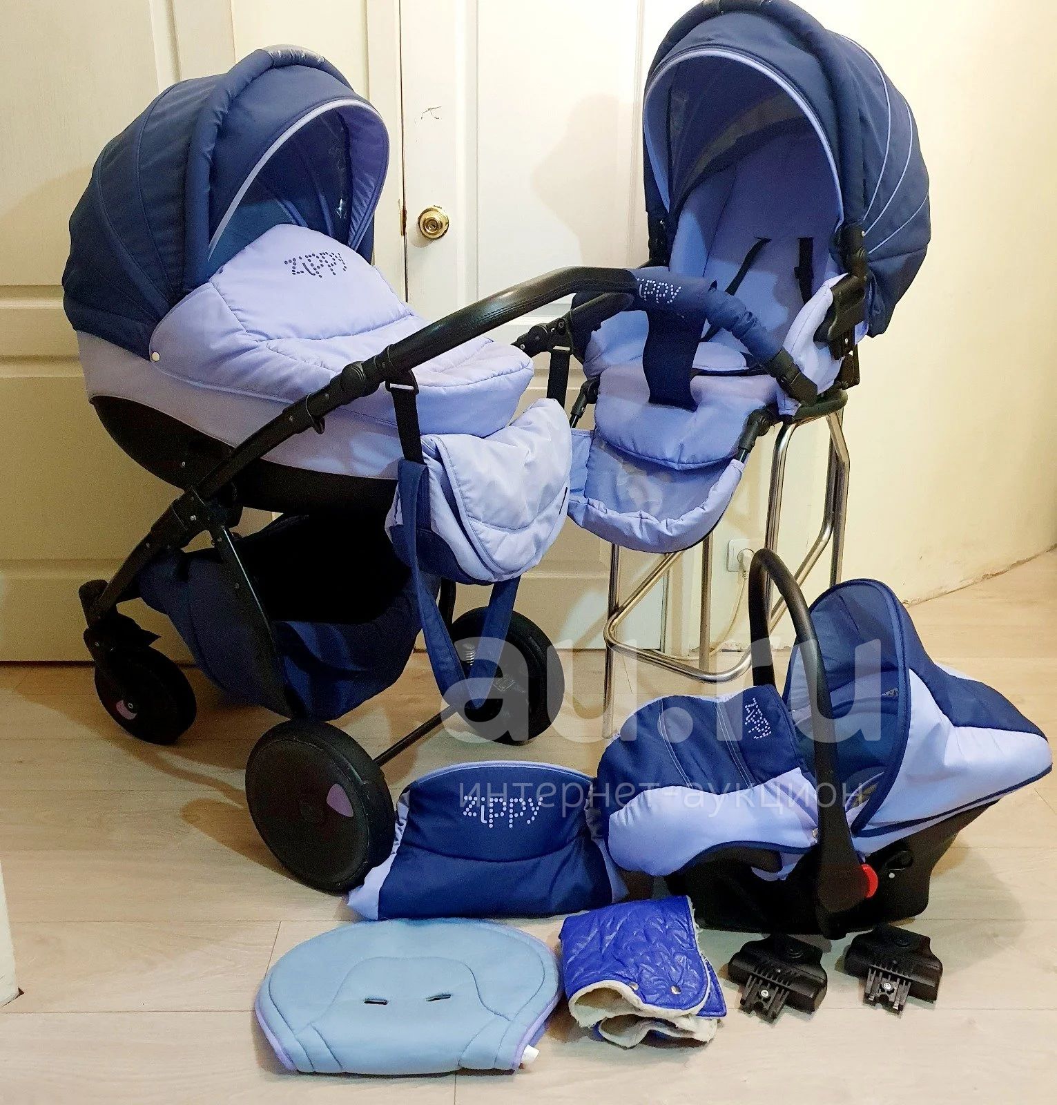 Коляска Tutis Zippy New 3 в 1 — купить в Красноярске. Состояние: Б/у ...