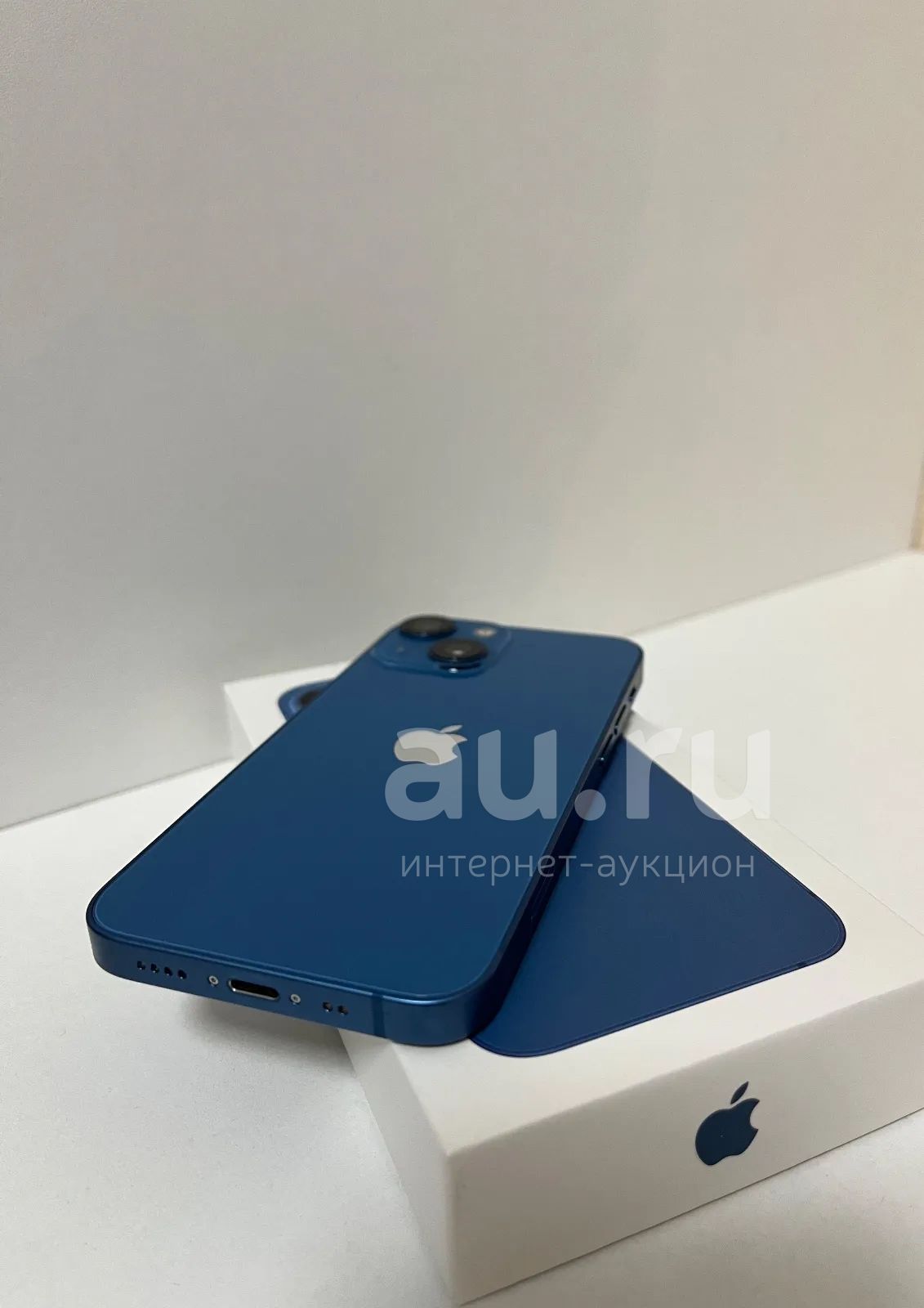 IPhone 13 mini Blue 128 gb Ростест — купить в Красноярске. Состояние: Б ...