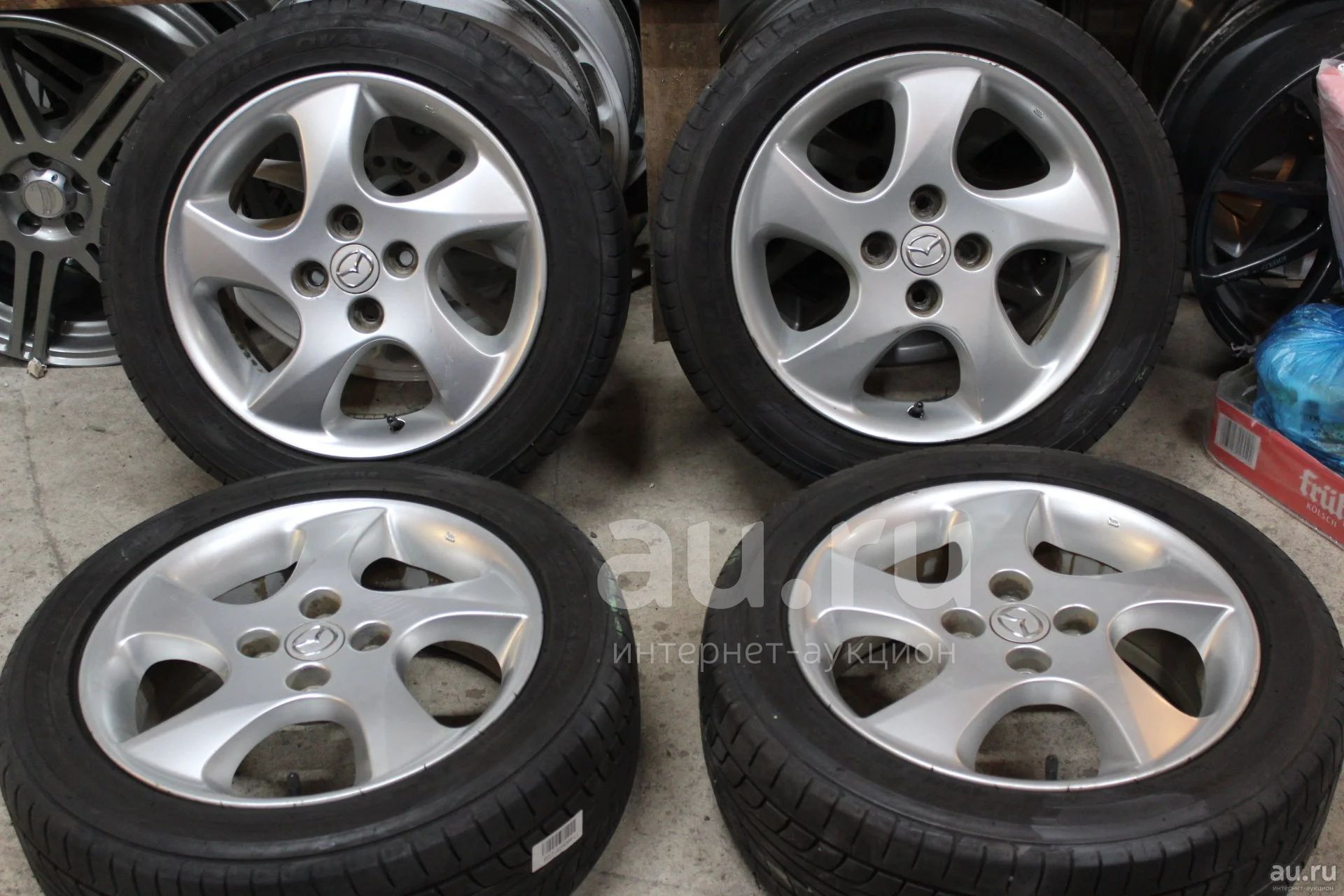 Диски Оригинaл Mazda (Toyota) R15 4/100 +45 6J Без пробега по рф ...