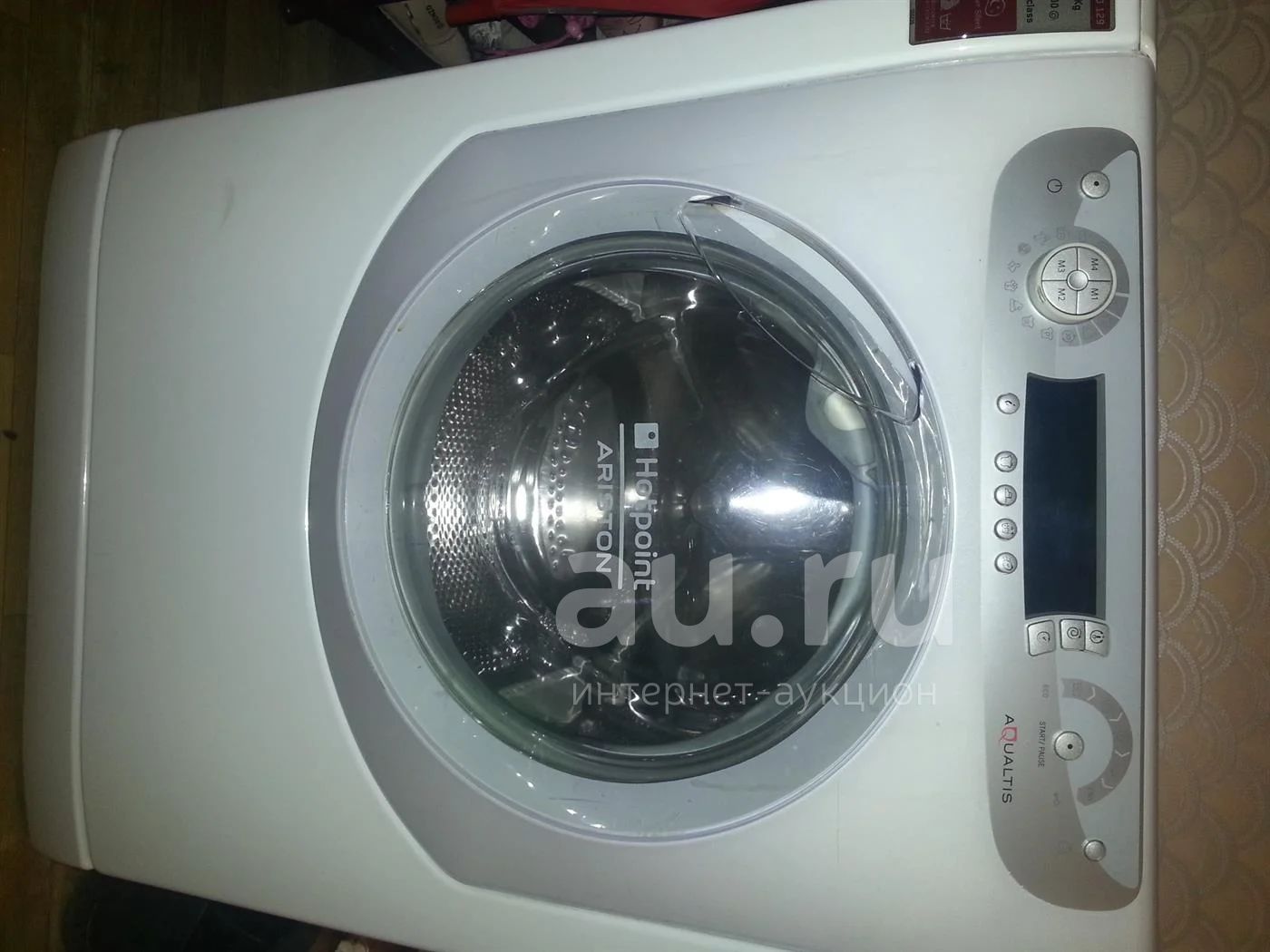 Стиральная машинка Hotpoint ariston Aqualtis AQXD 129 — купить в  Красноярске. Состояние: Неисправно. Стиральные машины на интернет-аукционе  Au.ru