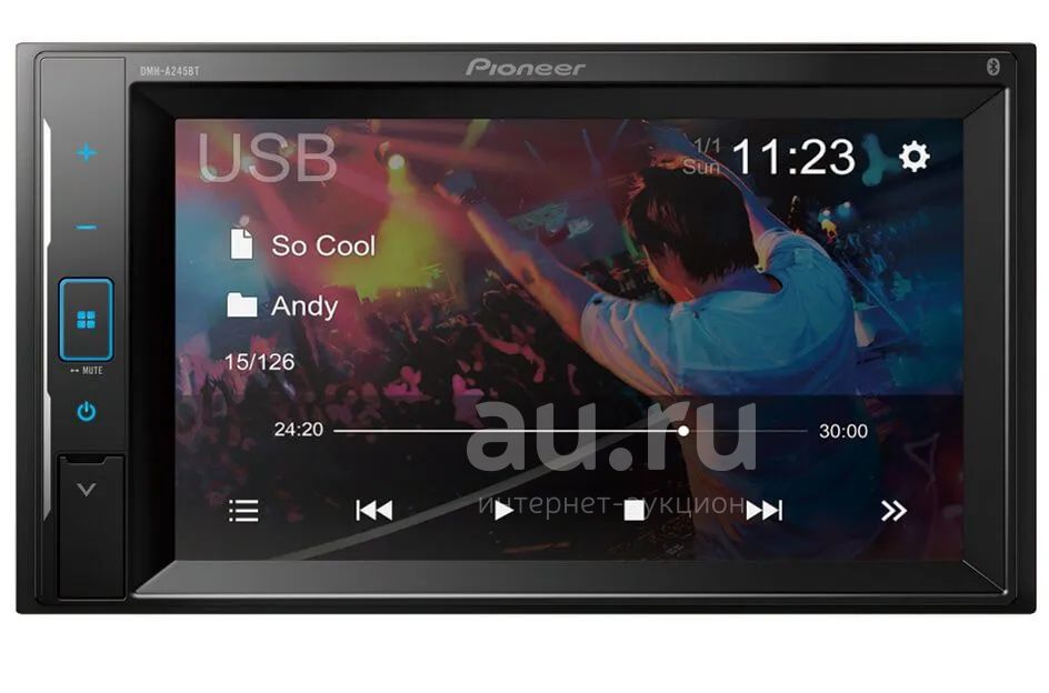 Ресивер-Мультимедиа DVD Pioneer AVH-A245BT 2din (DSP Врем.задержки ...