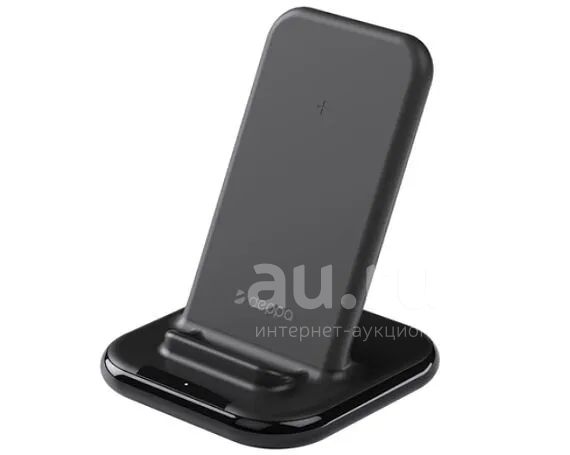 Зарядная станция Deppa QI Fast Charge 15W, черная, 24019 — купить в ...