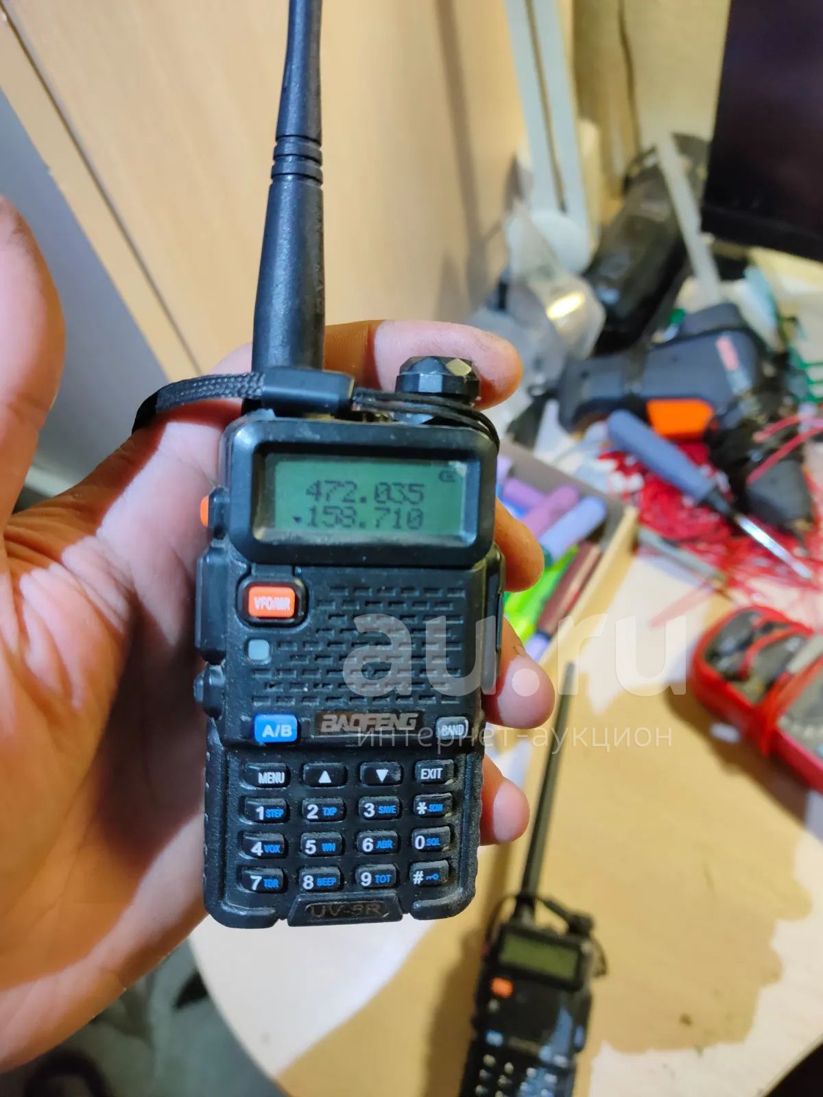 оригинал Рация baofeng uv-5r радиостанция двухдиапазонная VHF (136-175 ...