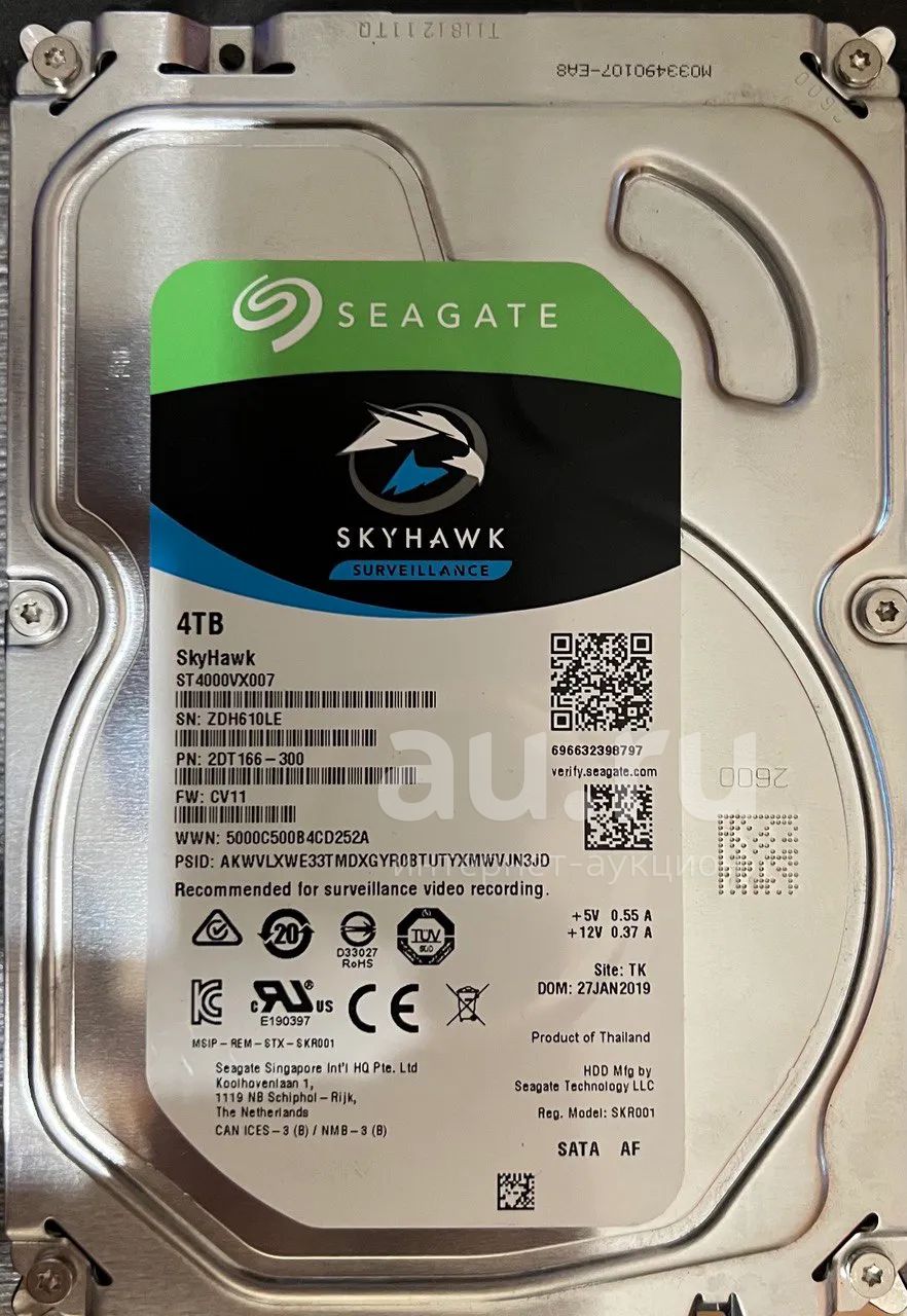 Seagate 4ТБ_2 — купить в Красноярске. Состояние: Б/у. Жёсткие диски на ...