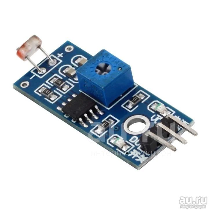 Датчик освещенности / фоторезистор Ардуино / Arduino — купить в ...
