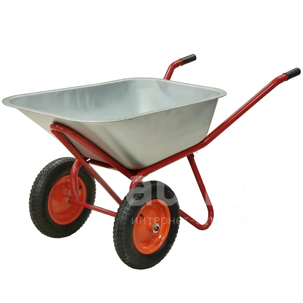 Тачка двухколесная. строительная, TS100/2, 250кг, объем 100л, колесо 3 ...