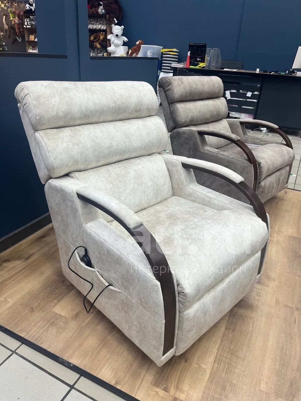 Synergy home fabric power swivel glider recliner deals
