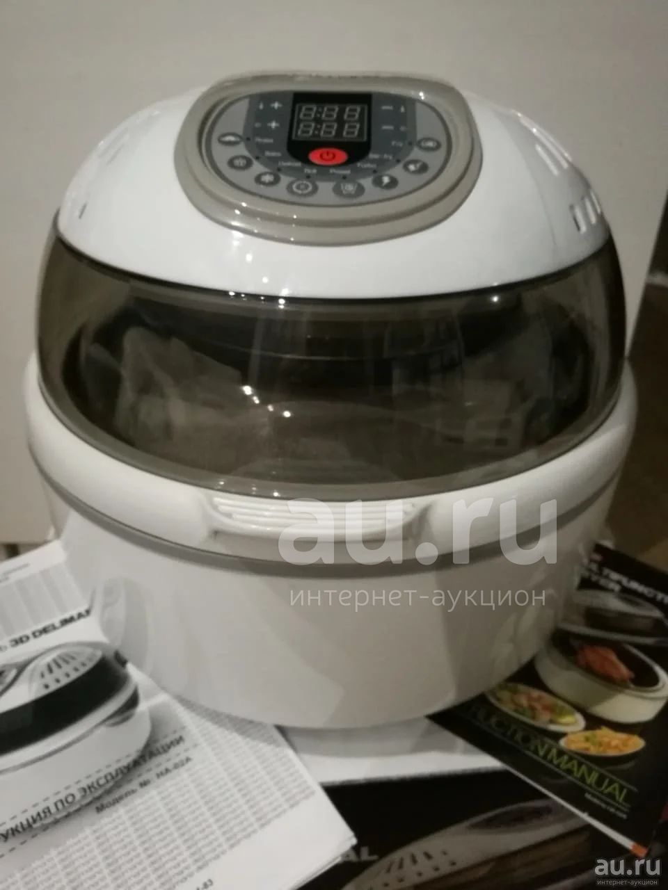 Аэрогриль Delimano 3D Multifunctional Air Fryer HA-02A — купить в  Красноярске. Состояние: Новое. Кухонная на интернет-аукционе Au.ru