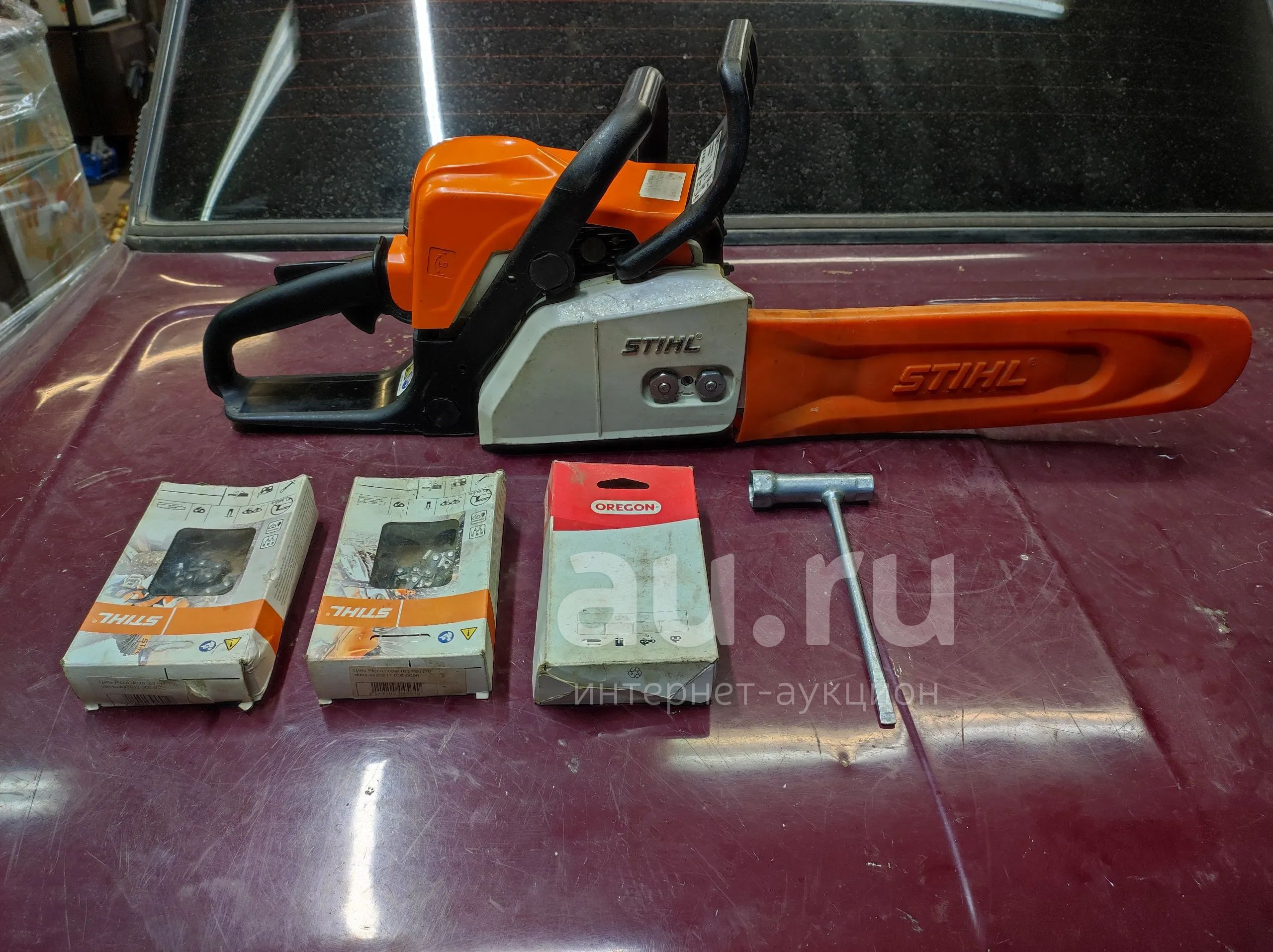 Бензопила stihl ms 180с — купить в Красноярске. Состояние: Б/у. Бензо ...