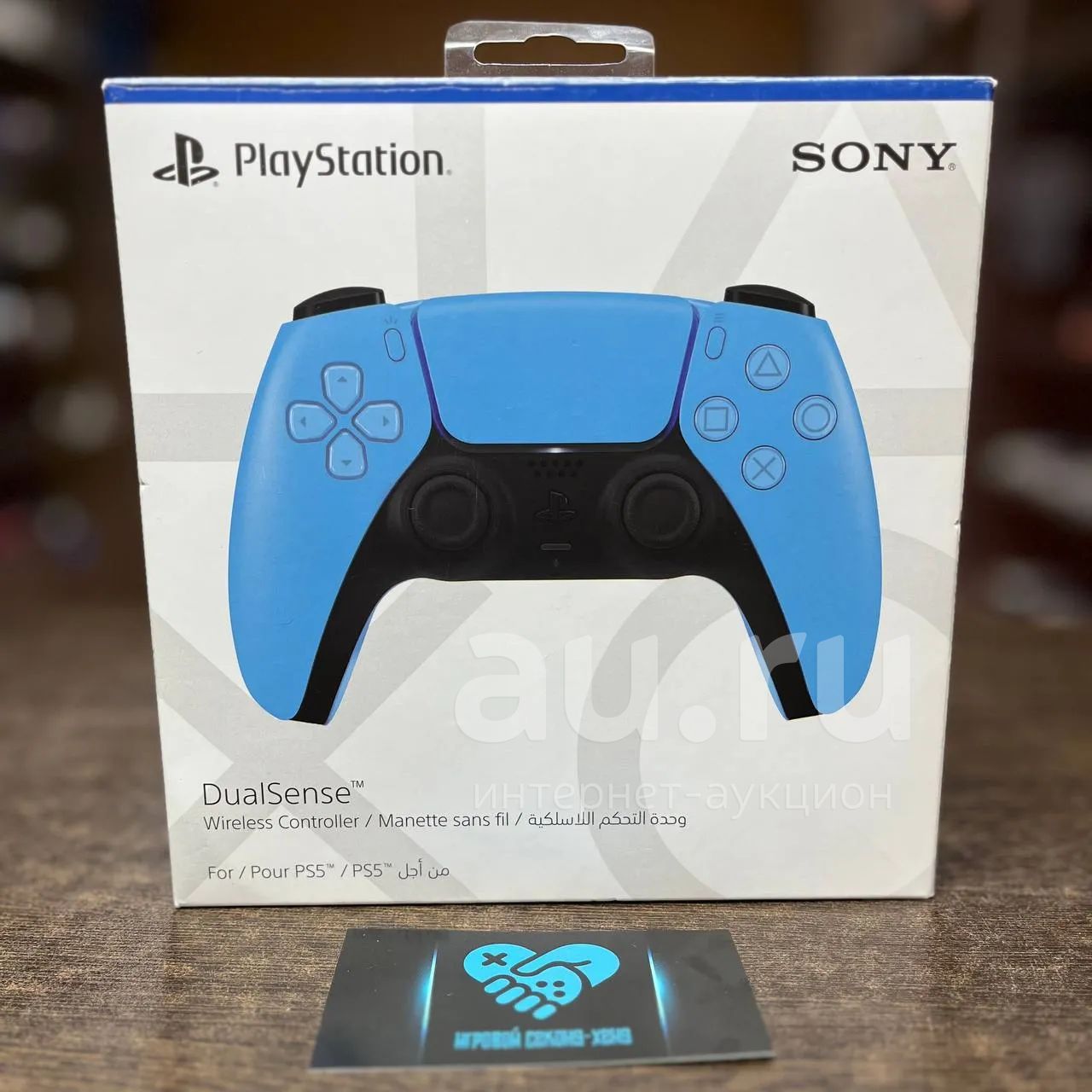 Оригинальный Dualsense для Playstation 5 PS5 PS ПК Sony Starlight Blue ...