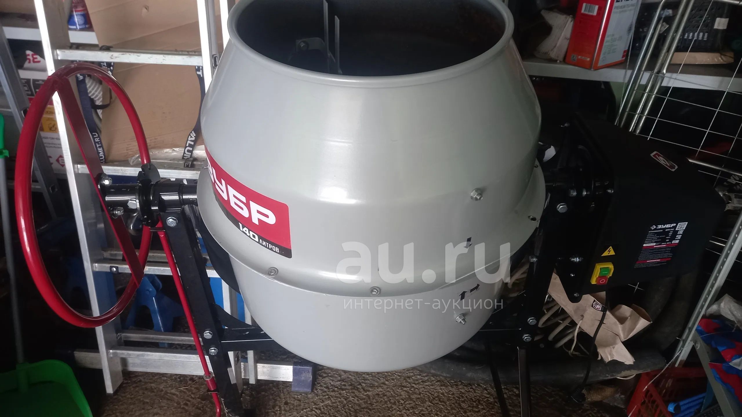 Бетономешалка БМЧ-140 "ЗУБР" — купить в Красноярске. Состояние: Новое ...