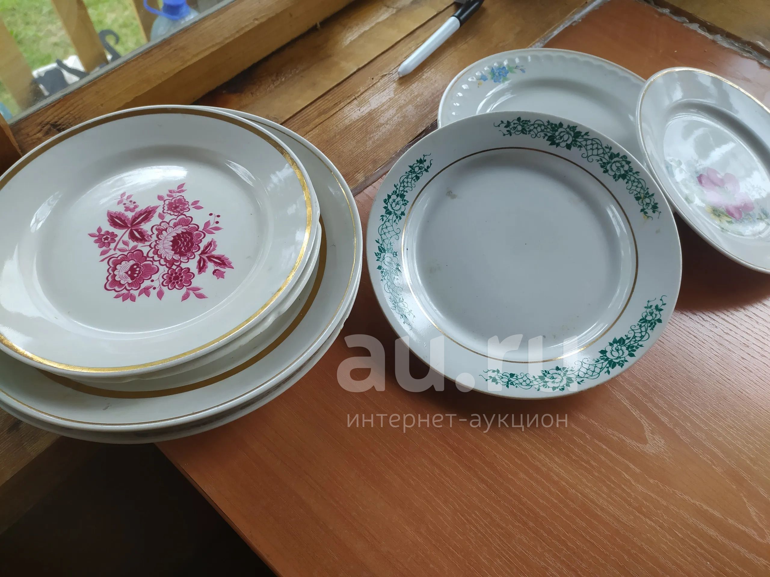 Тарелки для дачи — купить в Красноярске. Состояние: Б/у. Тарелки, блюда ...