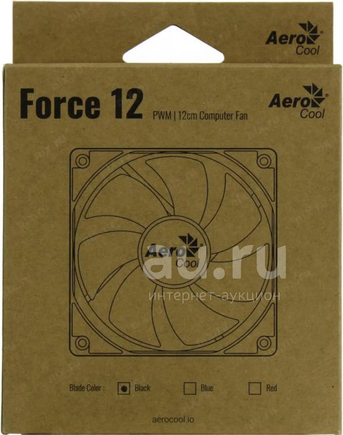 Вентилятор Aerocool Force 12 (120 x 120 мм, 4 pin, 500 об/мин - 1500 об ...