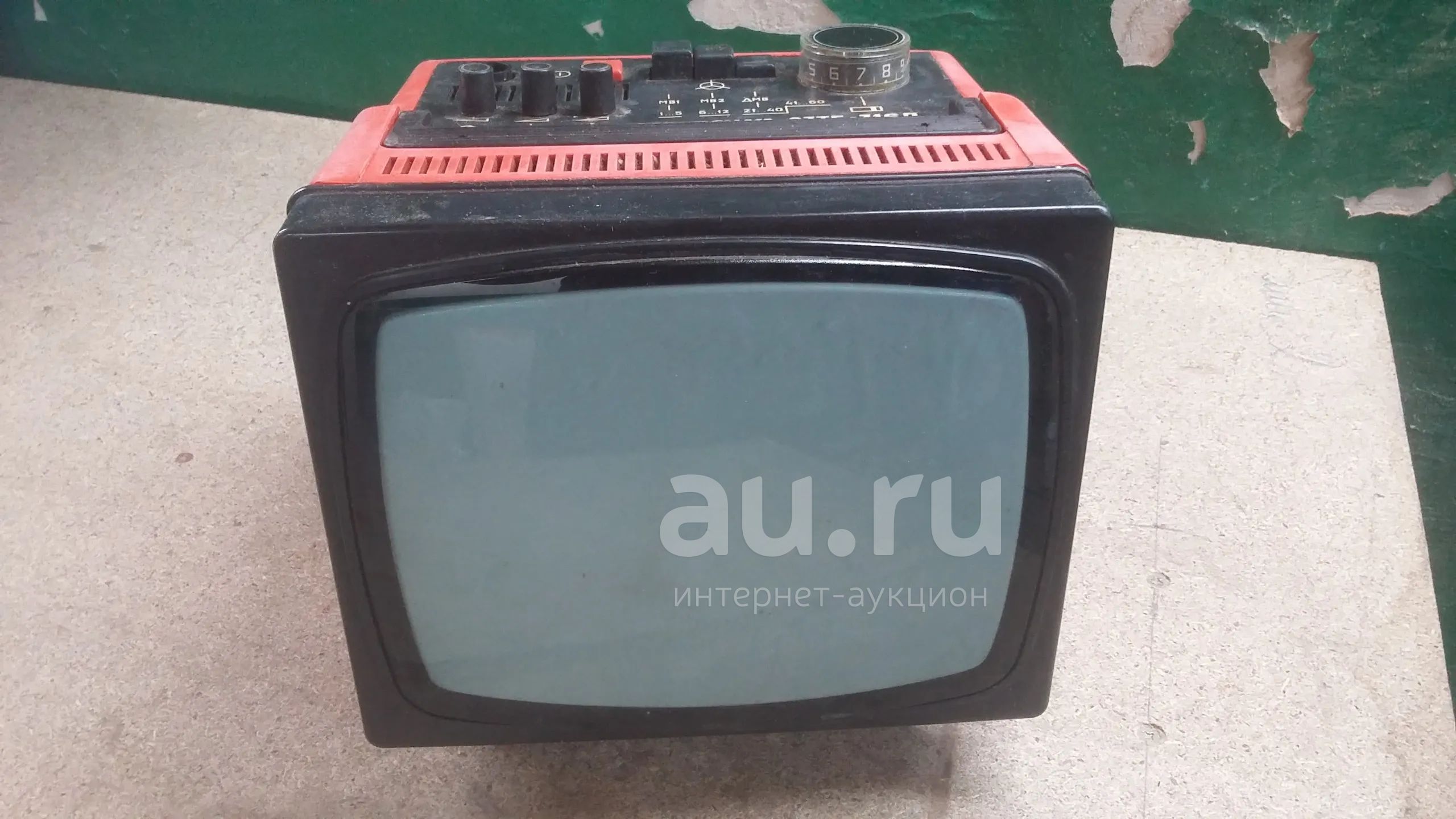 Телевизор переносной электроника — купить в Красноярске. Состояние: Б/у ...