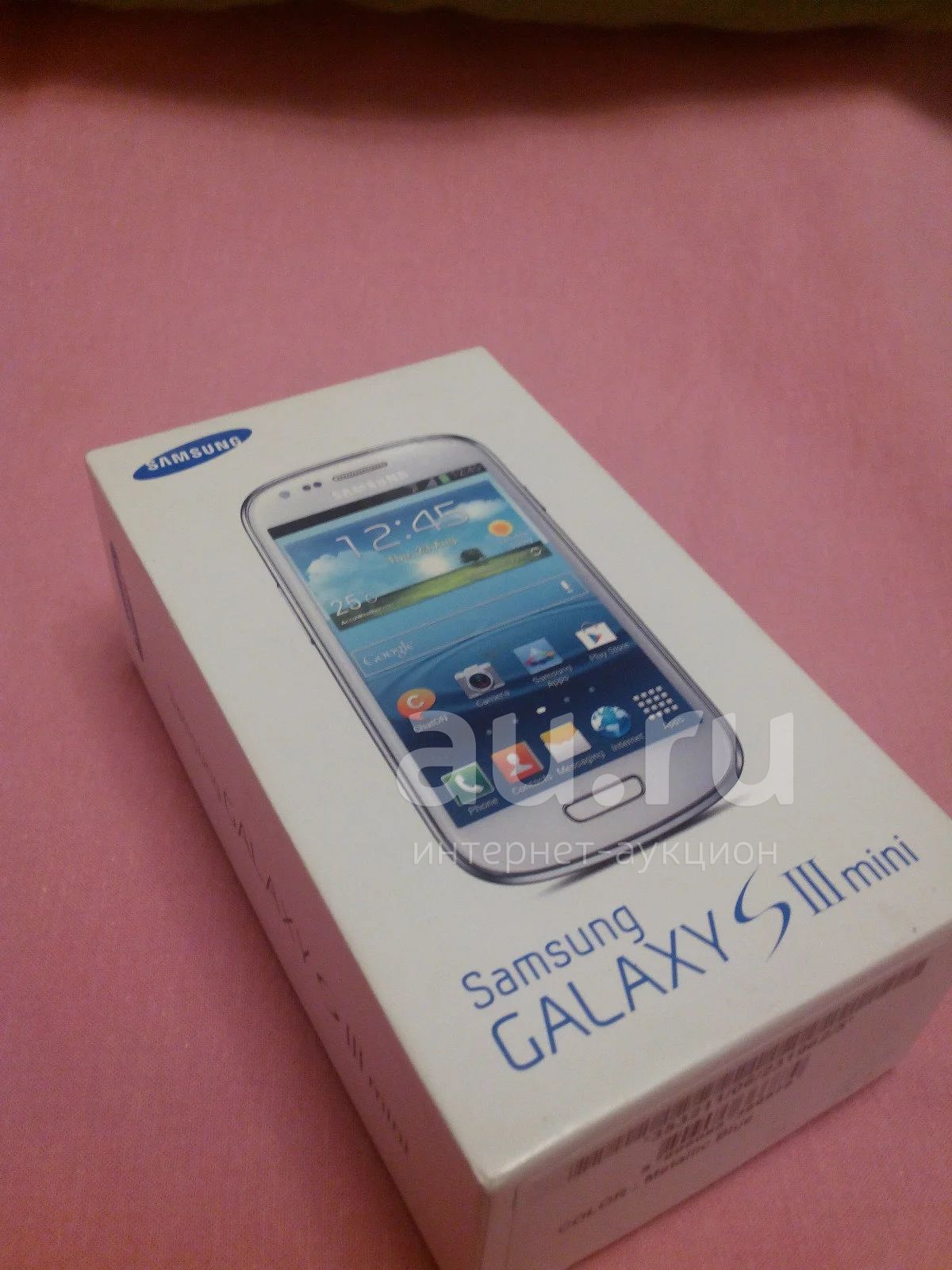 Коробка от Samsung Galaxy S3 mini — купить в Красноярске. Коробки,  инструкции на интернет-аукционе Au.ru