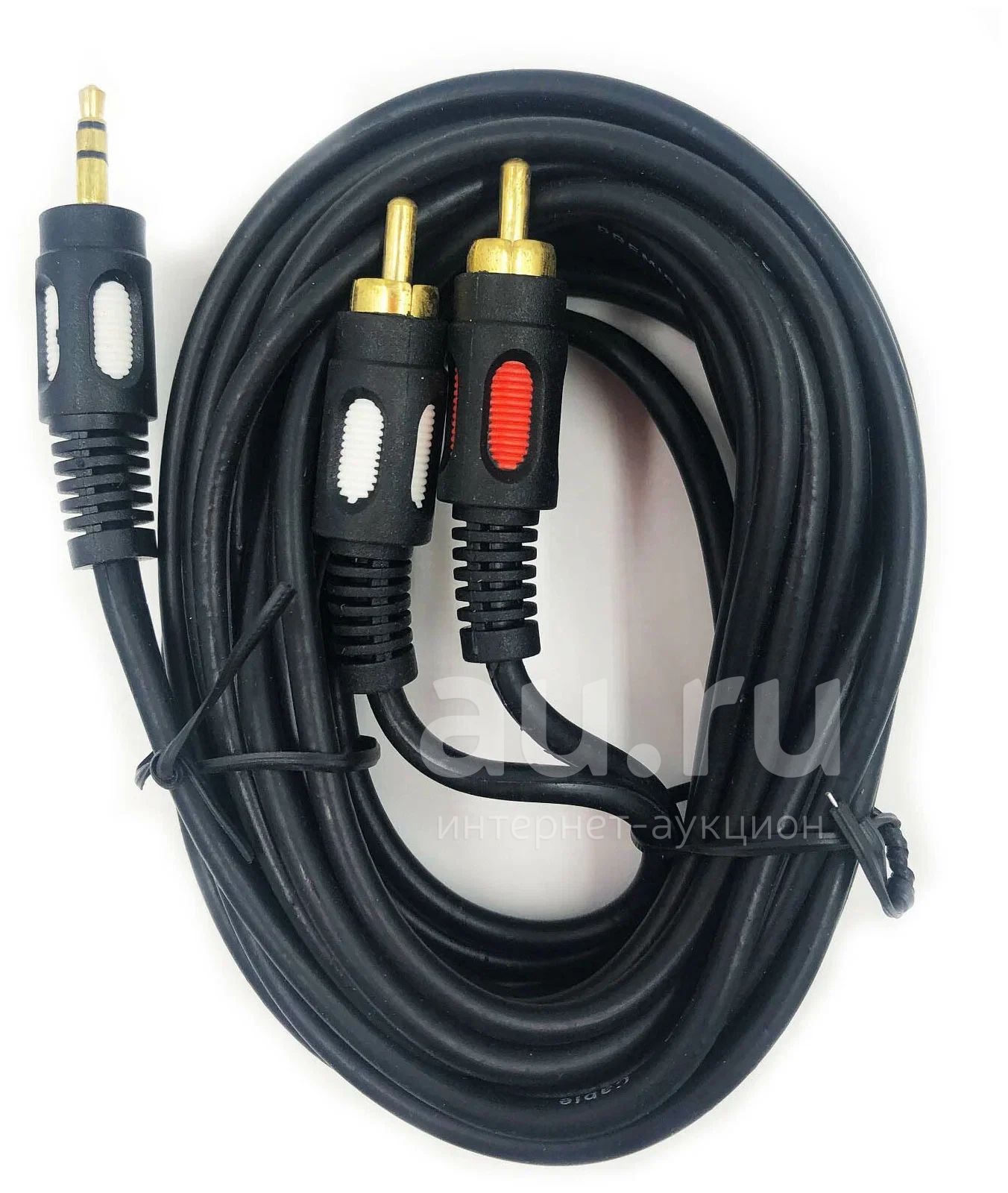 ⭐ Кабель 2RCA-3.5 mm jack Audio-Video Luxmann Germany 10 метров ...