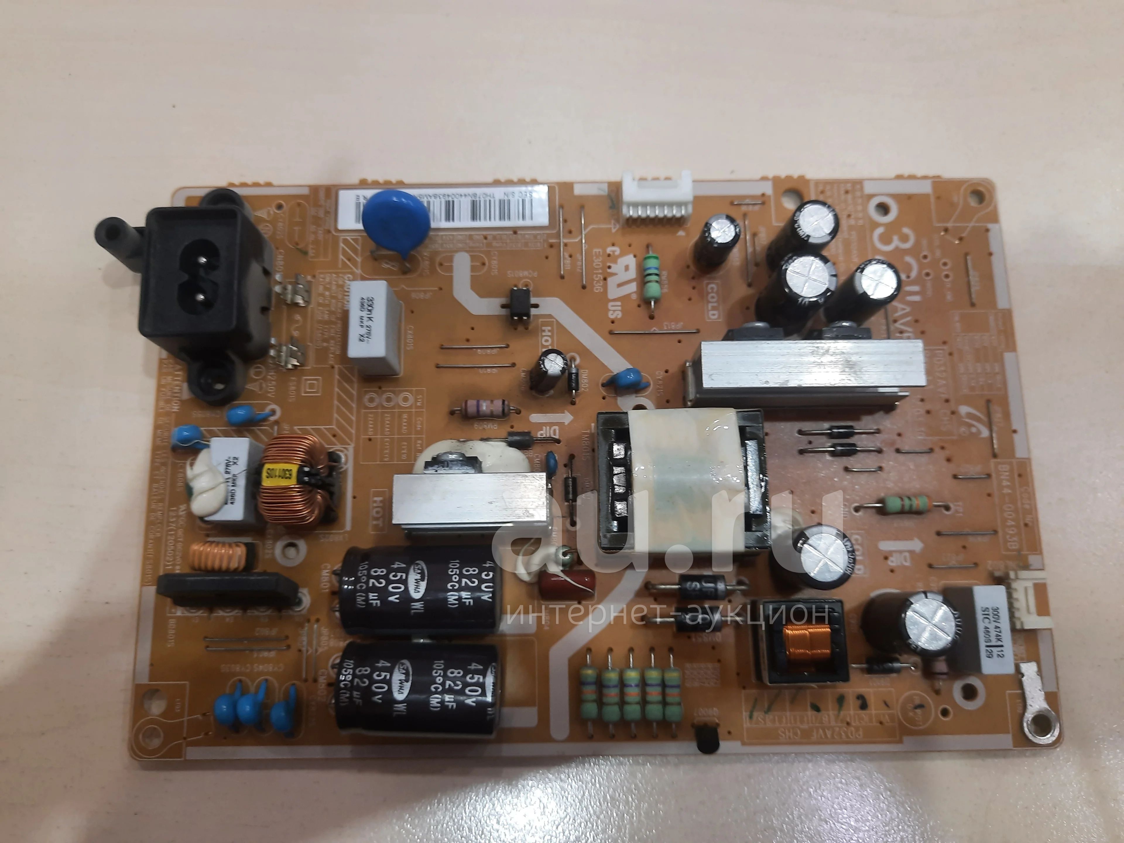 Bn44 00493b схема блока питания bn44-00493b Блок питания для ТВ SAMSUNG UE32EH5007K