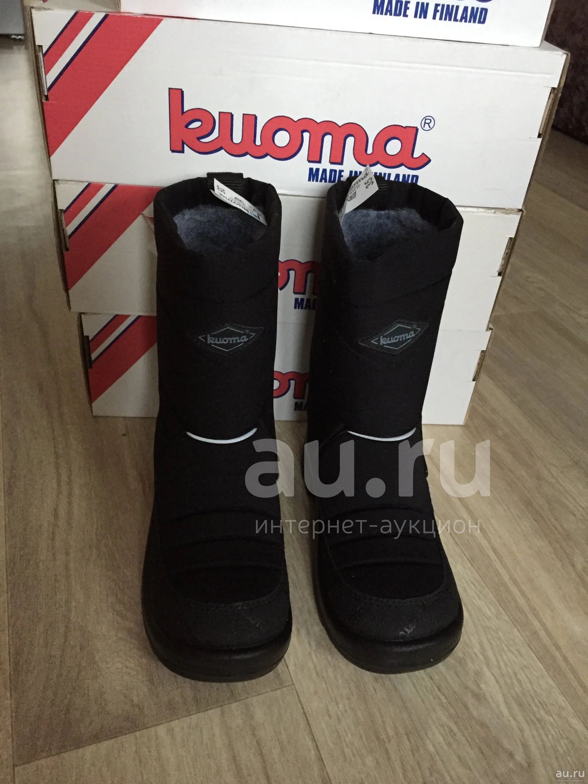 Новые зимние финские сапоги (валенки) kuoma (куома) цвет черный, 26 ...