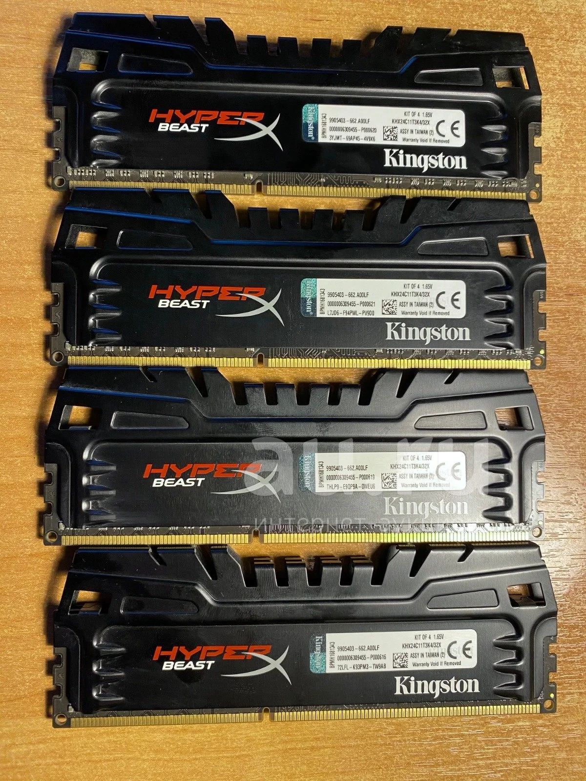 Оперативная память Kingston HyperX Beast [KHX24C11T3K4/32X/HX324C11T3K4 ...