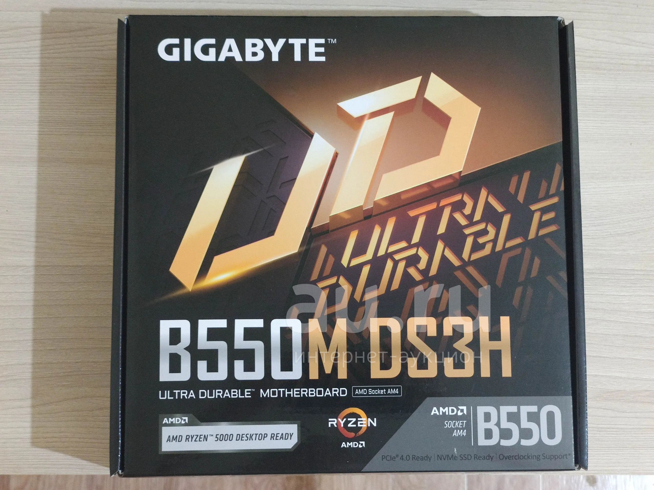 Материнская плата Gigabyte b550m DS3H — купить в Красноярске. Состояние ...