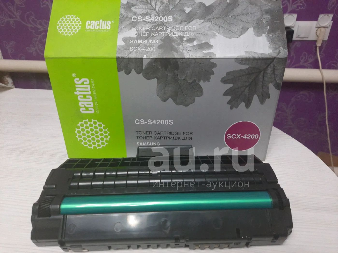 Картридж д/принтера Cactus SCX-4200 почти новый с краской. — купить в ...