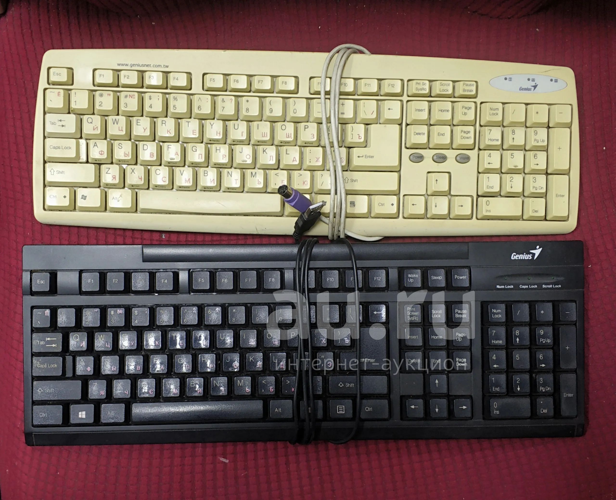 Клавиатура PS/2 USB Много — купить в Красноярске. Состояние: Б/у ...