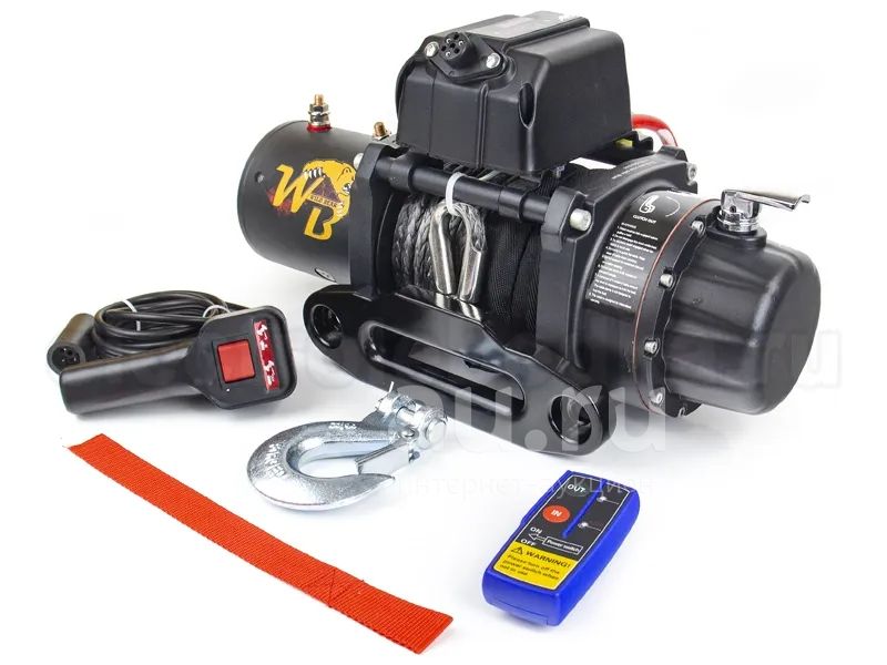 Лебедка Pro-top Wild Bear 8000 lbs winch кевларовый трос — купить в ...