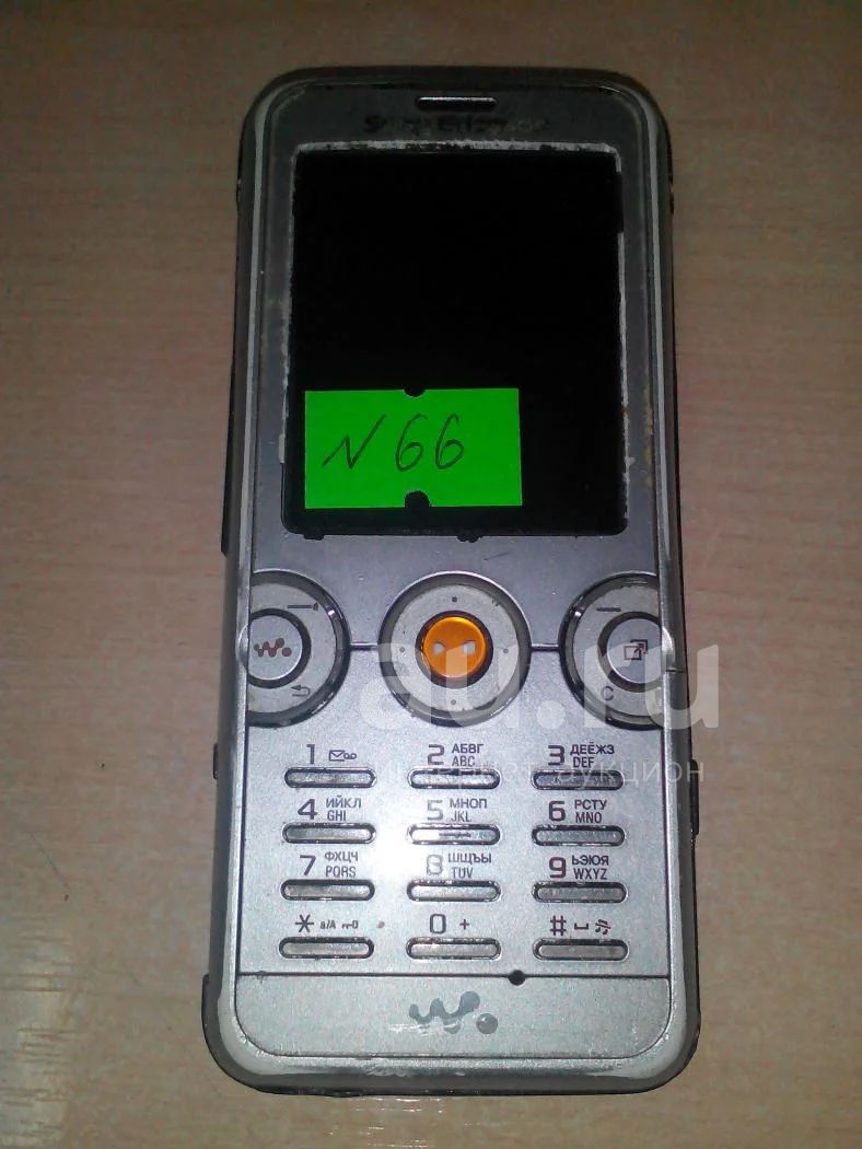 №66 . Телефон Sony Ericsson W610i ( W610 , 610 ) . — купить в Красноярске.  Состояние: Неисправно. Кнопочные мобильные телефоны на интернет-аукционе  Au.ru