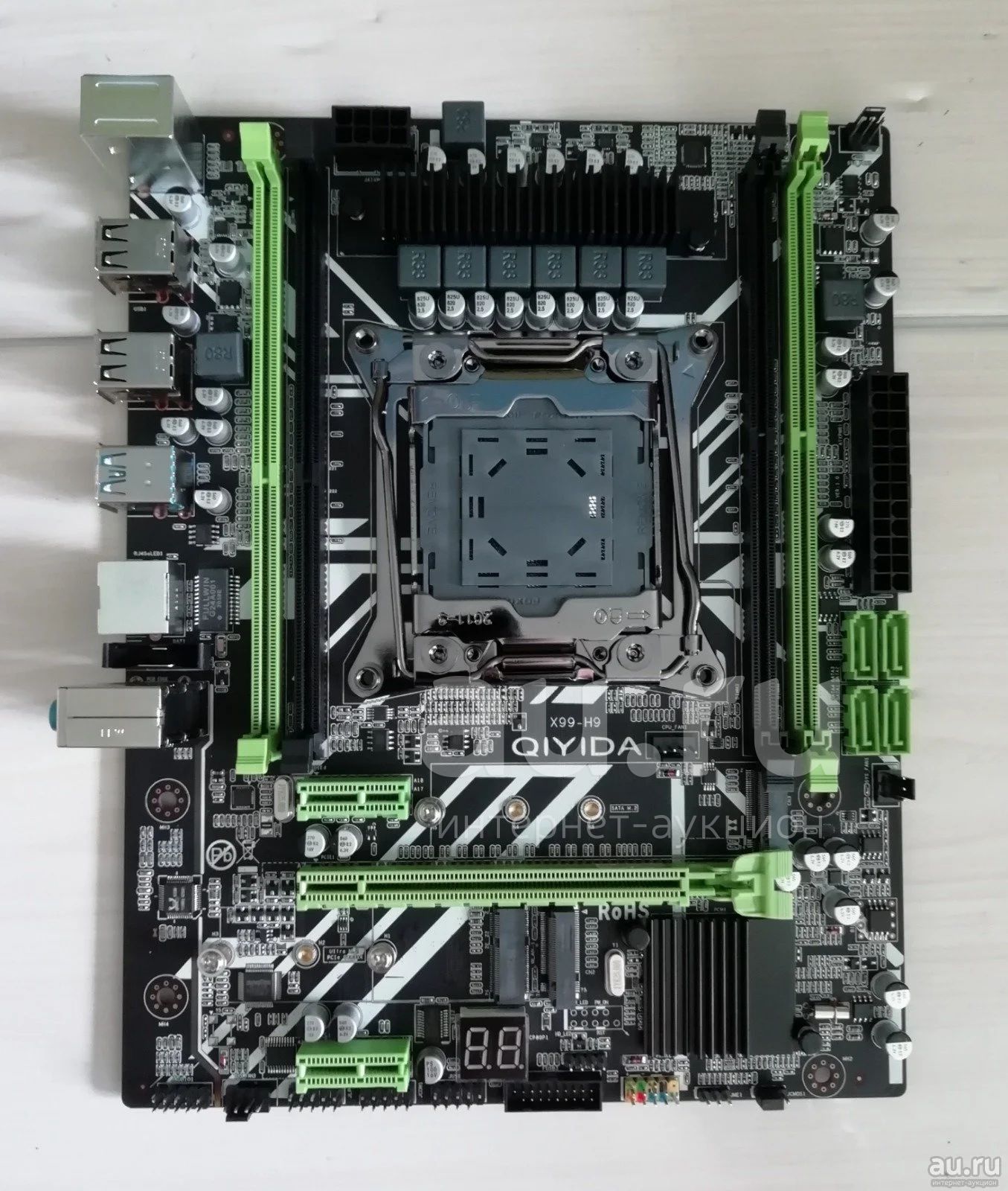 Материнская плата QiYiDA X99-H9 (lga 2011-v3, 4-канала DDR4, M2 NVME ...
