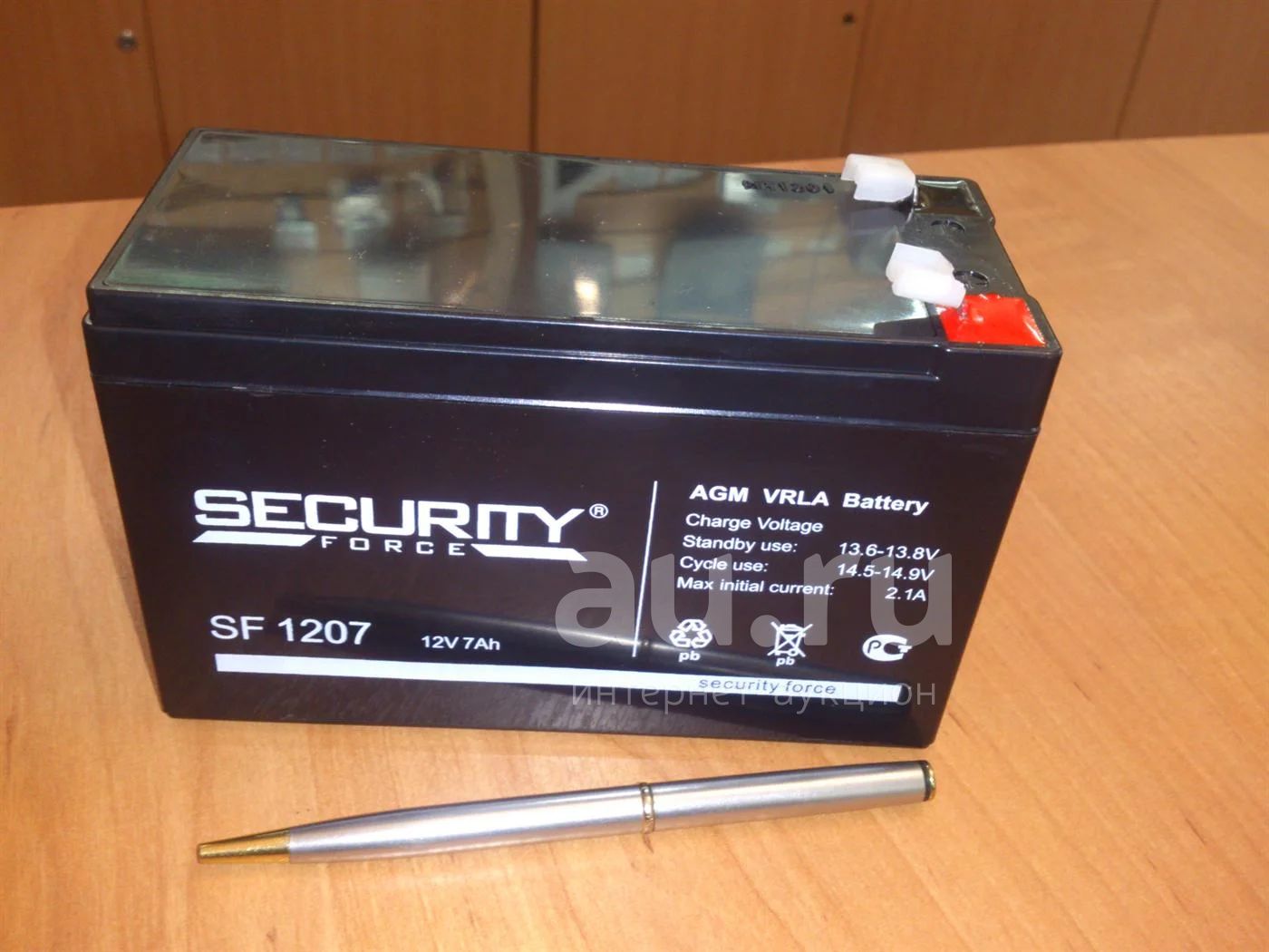 Аккумулятор Security Force 1207 SF 1207 12В 7Ач АКБ 12В7А 12-7. элемент .