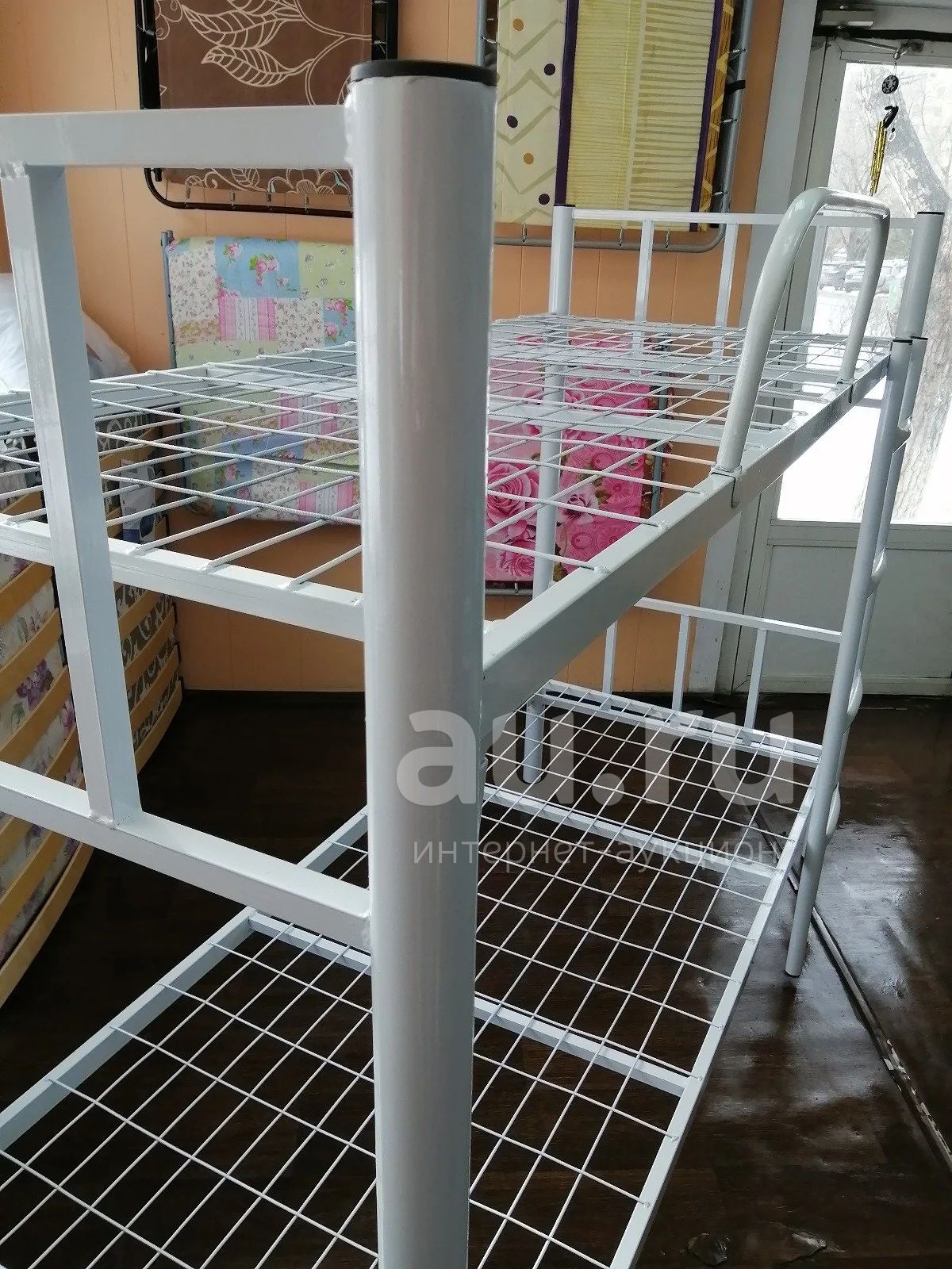 Кровать металлическая двухъярусная АРТ 027 оптом и розницу — купить в ...