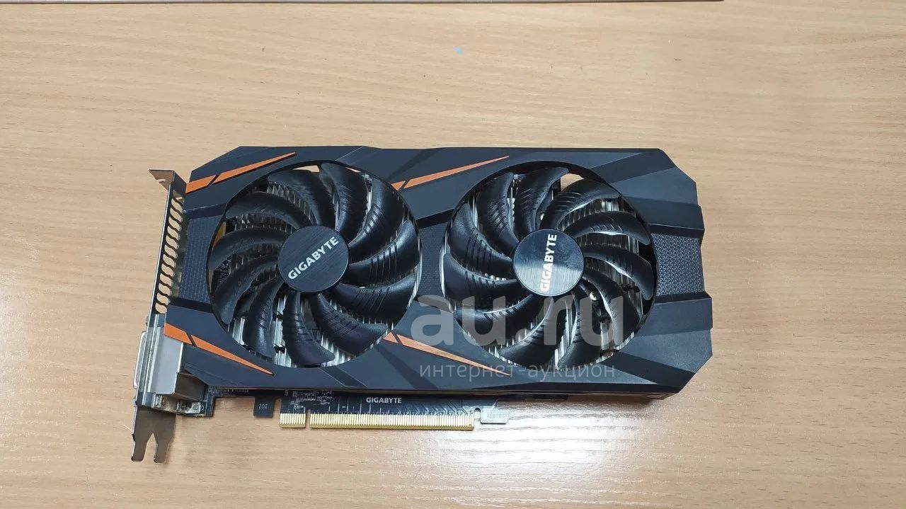 Видеокарта Nvidia GeForce GTX 1060 6GB Gigabyte. Отличное состояние ...