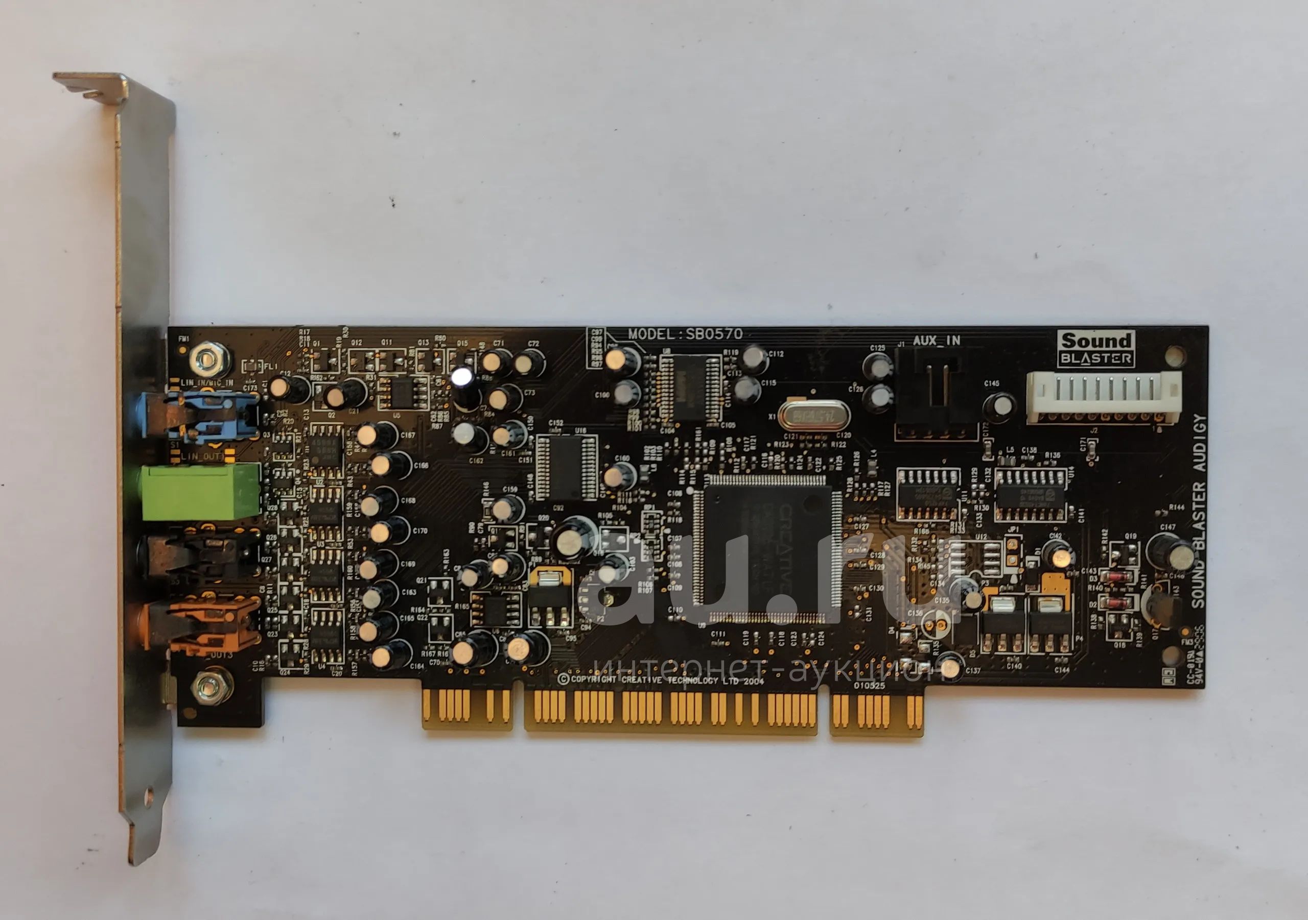 Звуковая карта PCI Creative Sound Blaster SB0570 — купить в Красноярске ...