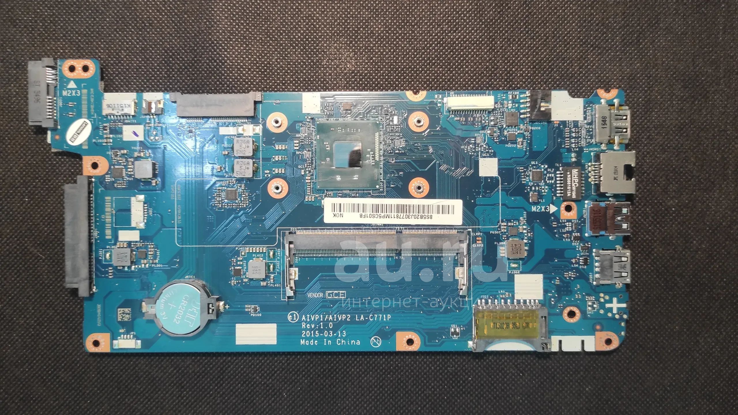 Материнская плата ноутбука Lenovo Ideapad 100-15IBY, LA-C771P — купить ...