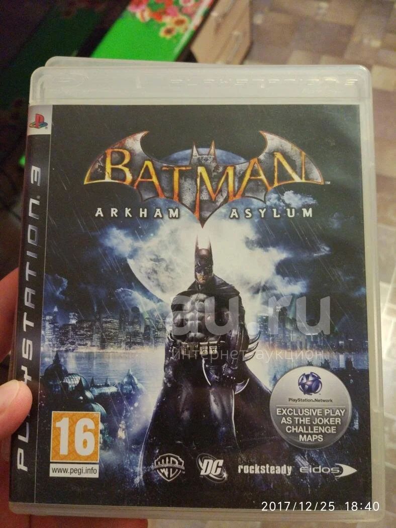 Batman Arkham Asylum PS3 — купить в Красноярске. Состояние: Б/у. Игры для  консолей на интернет-аукционе Au.ru