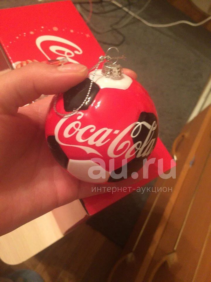 Елочная игрушка Coca Cola