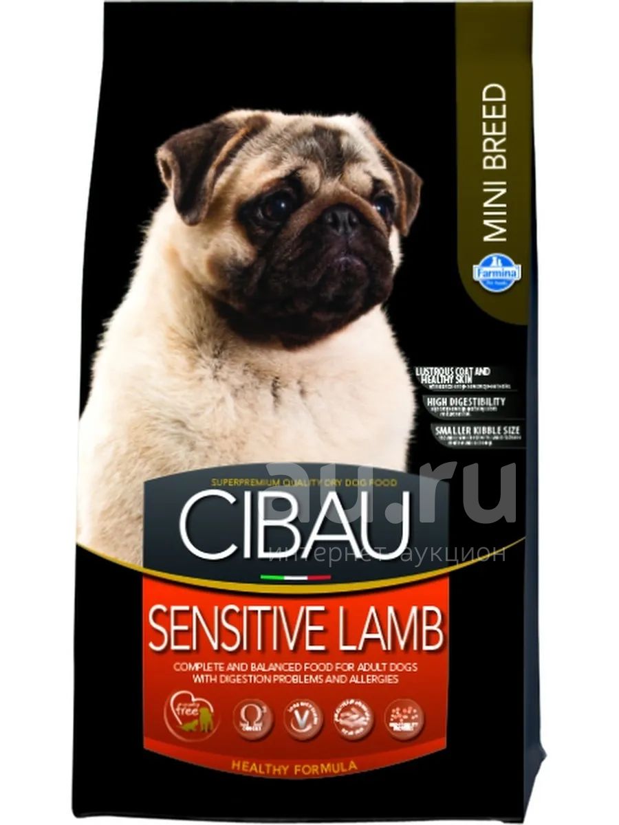 Фармина (Farmina) Cibau Sensitive Lamb mini для мини собак ягненок ...