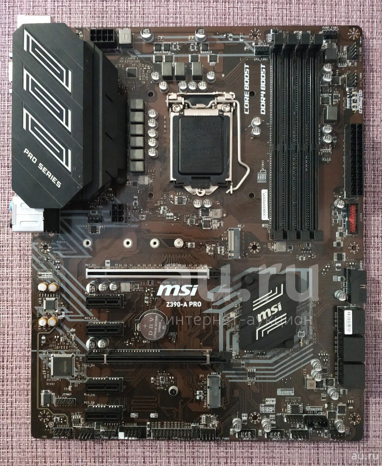 Материнская плата LGA 1151v2 MSI Z390-A PRO — купить в Красноярске ...
