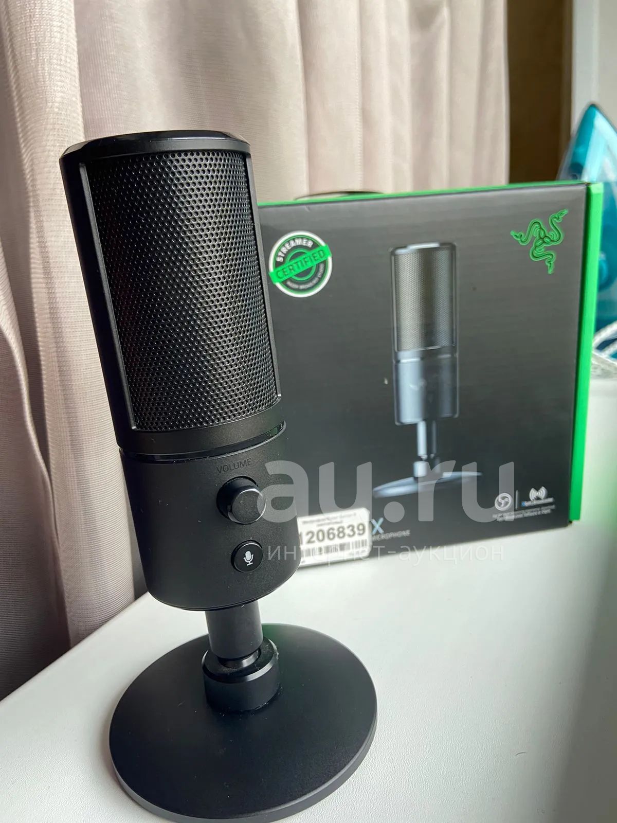 Микрофон Razer Seiren X Черный — купить в Красноярске. Состояние: Б/у ...