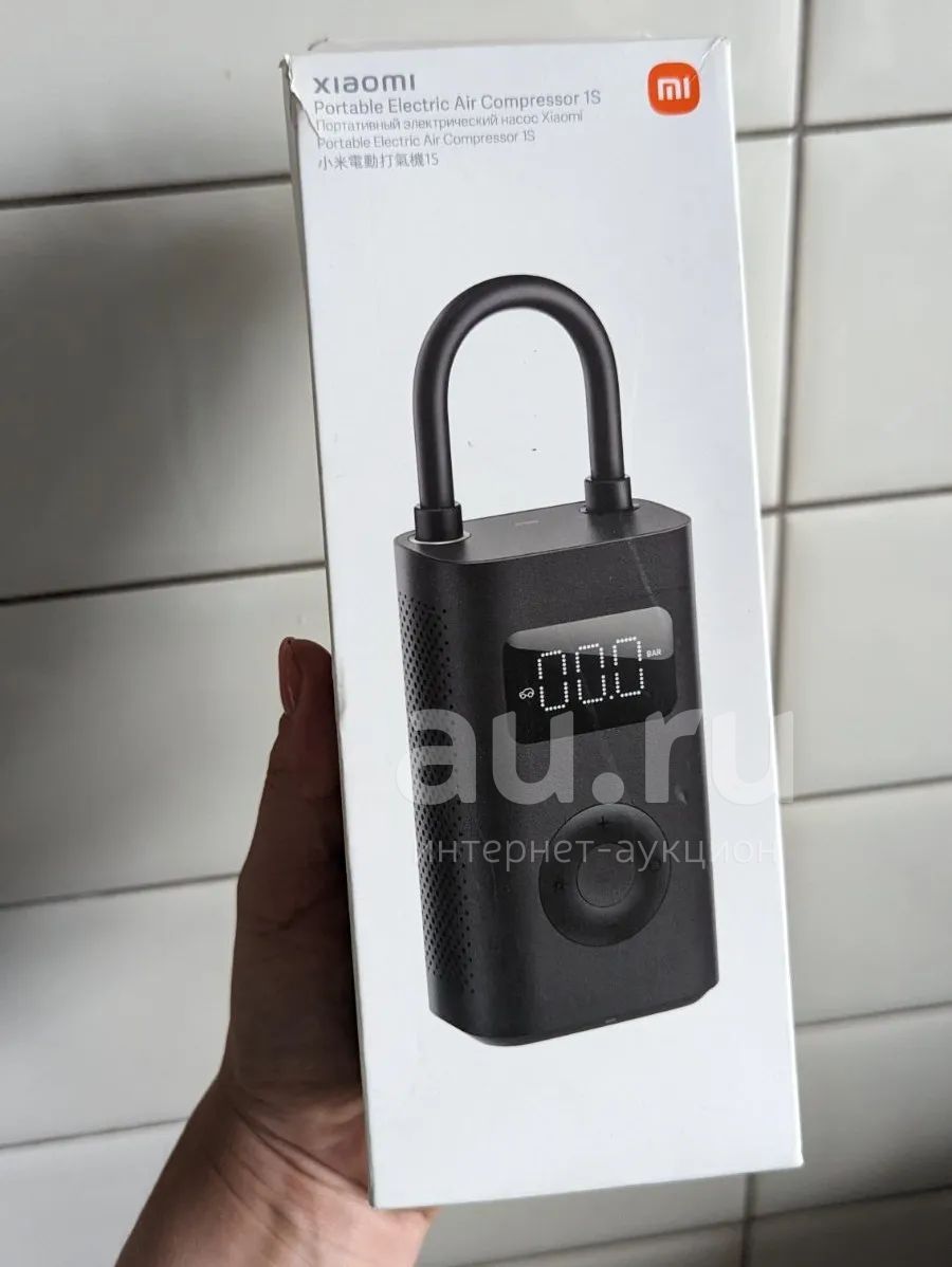 Насос Xiaomi Portable Electric Air Compressor 1S читать описание ...