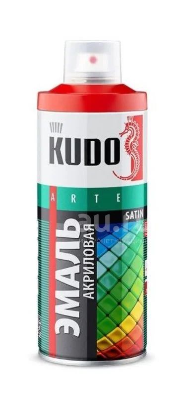 Краска-спрей KUDO АКРИЛОВАЯ RAL 8017 коричнево-шоколадная KU-ОА8017 /6 ...
