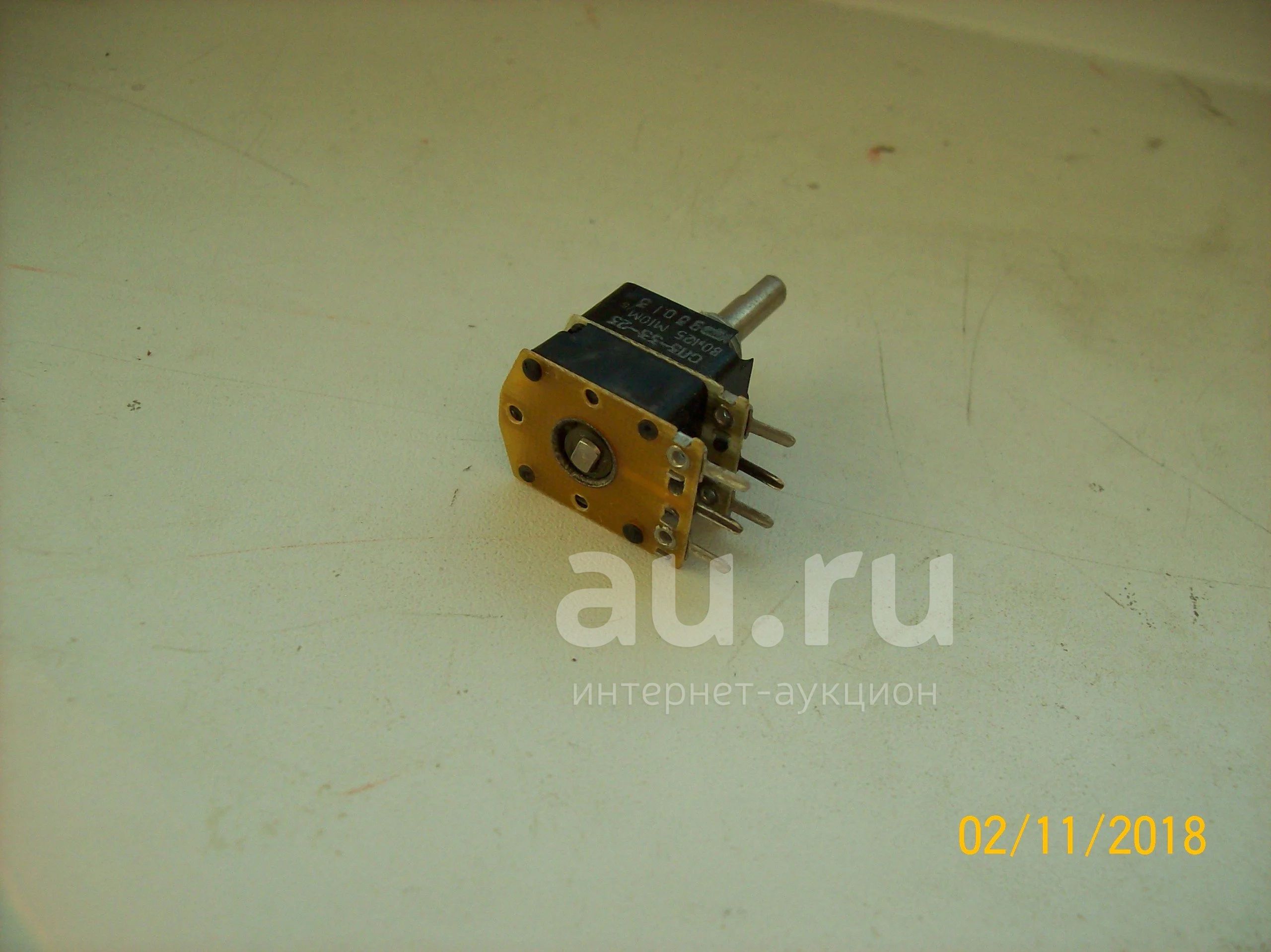 Резистор СП3-33-23 100 ком регулятор громкости усилителя Вега — купить ...