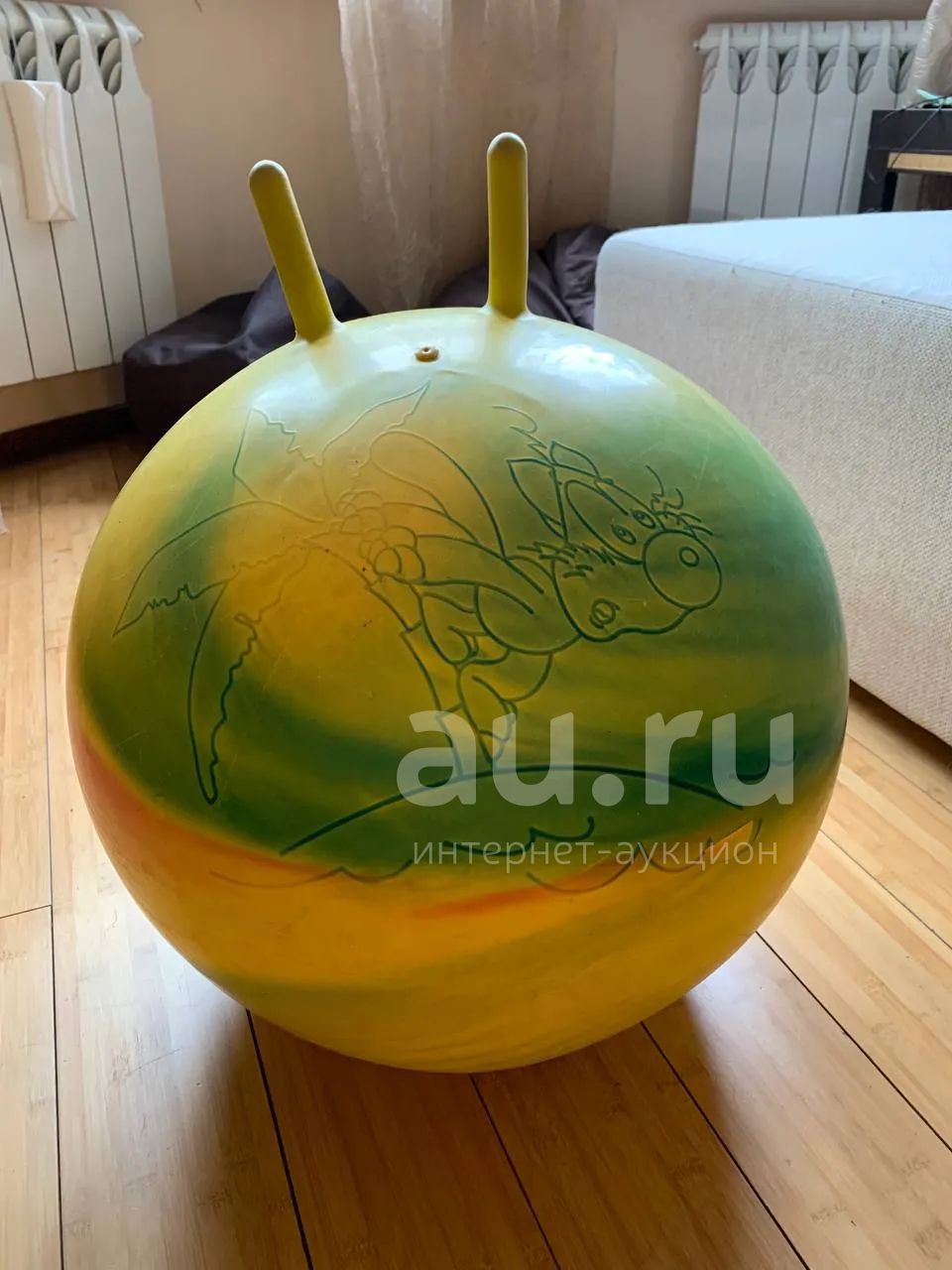Мяч гимнастический с рожками (мяч-прыгун) Фитбол — купить в Москве ...