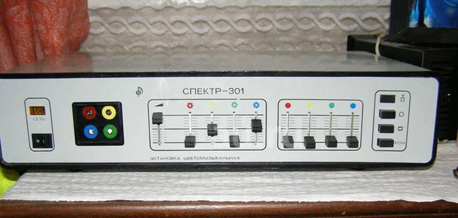 Спектр 301 установка цветомузыкальная схема