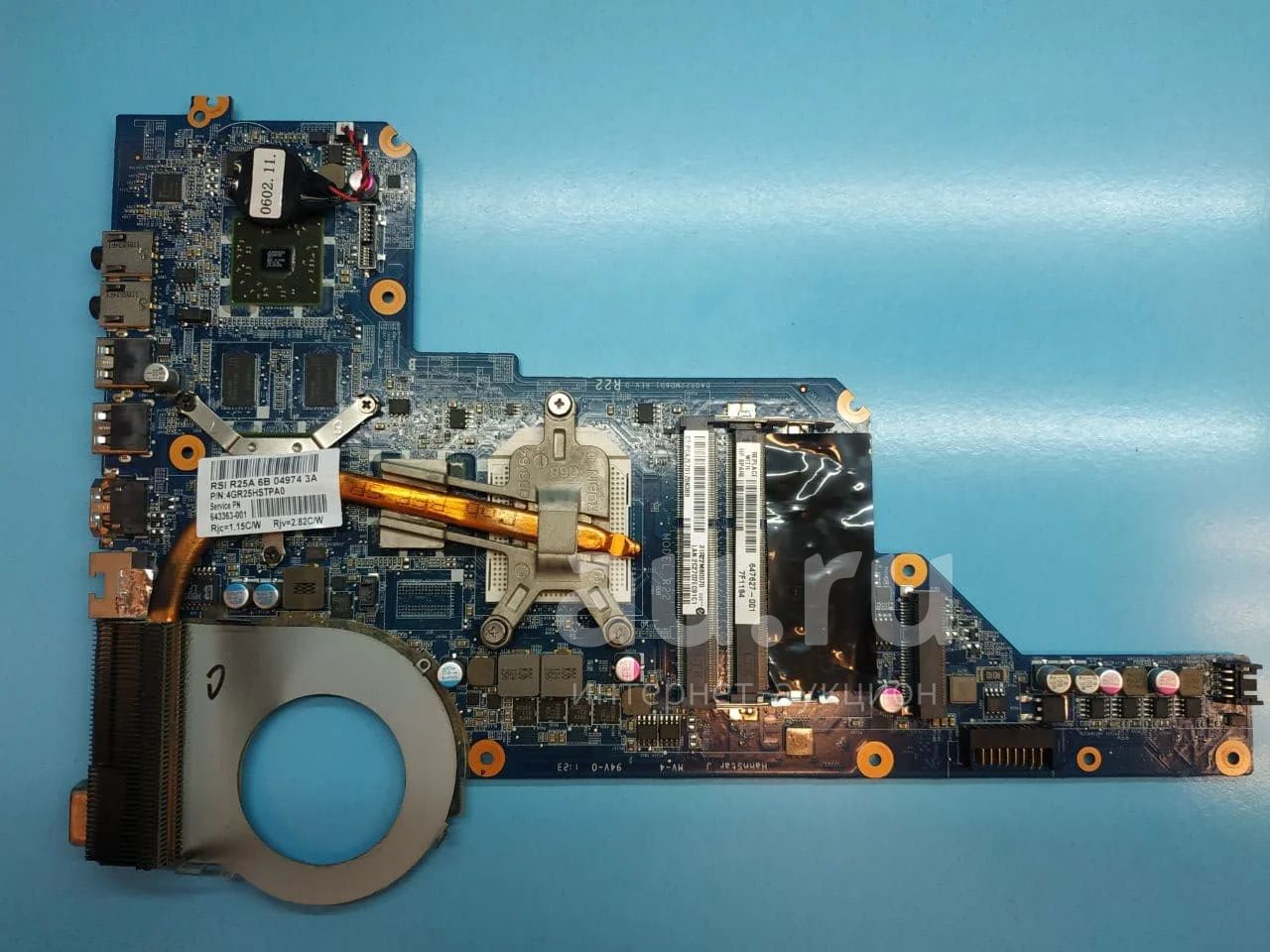 Материнская плата DA0R22MB6D1 Rev:D R22 для ноутбука HP Pavilion G7 ...