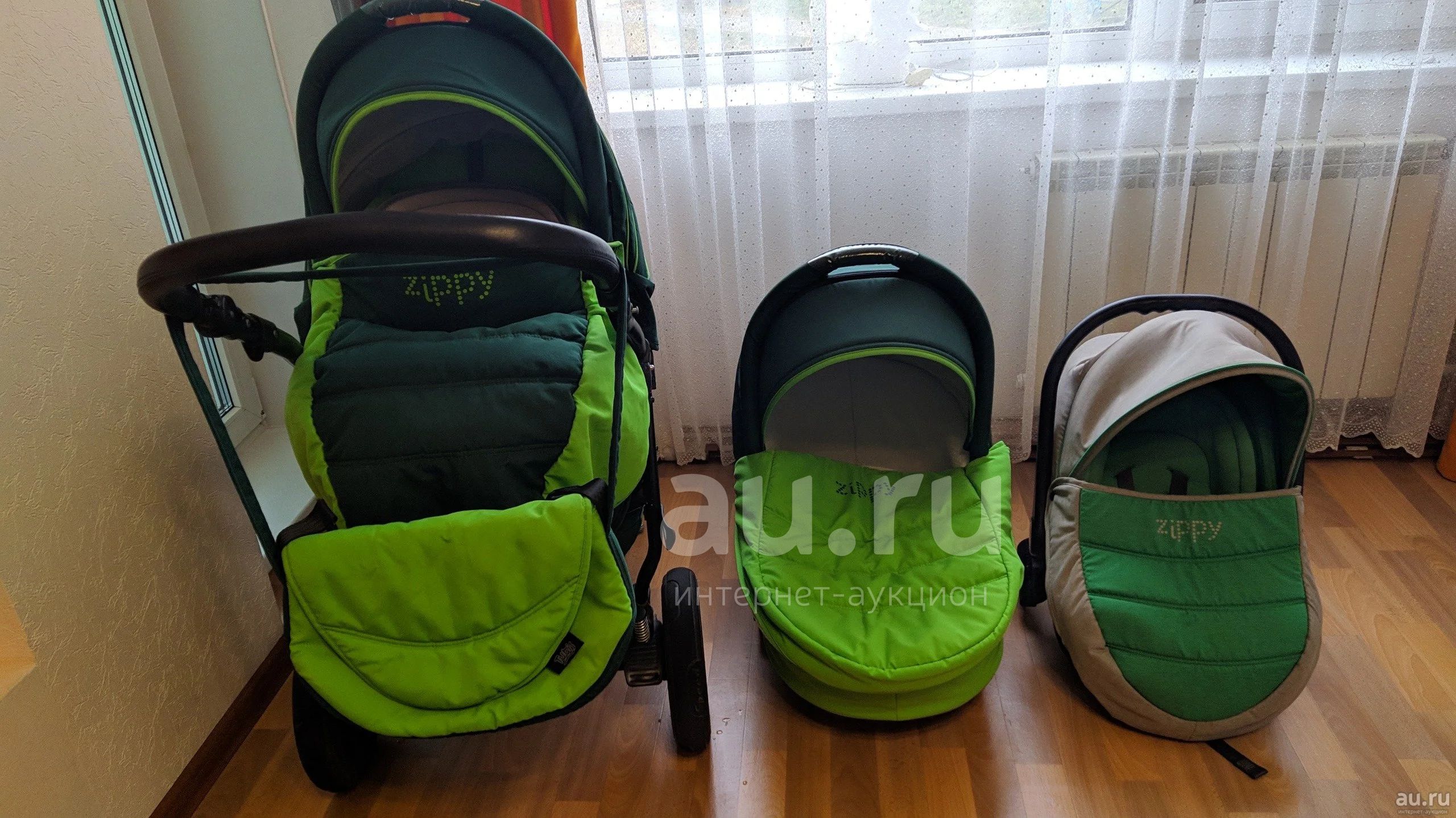 Коляска Tutis Zippy New 3 в 1 — купить в Красноярске. Состояние: Б/у ...
