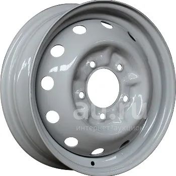 Диск колеса штамповка ВАЗ 2121, 21213, 21214 Urban R16. 5J Цвет: Серый ...
