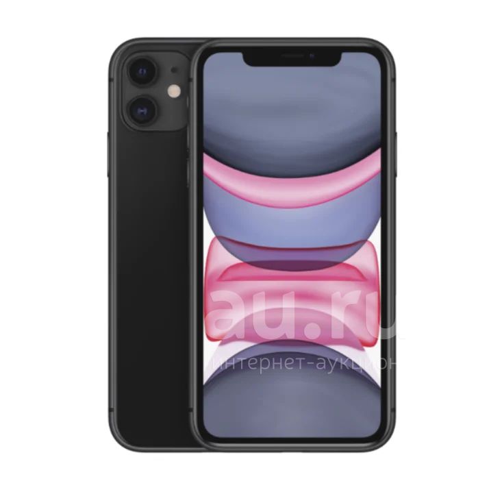 Apple iPhone 11 64 Gb Dual Sim Black (Айфон 11 64Гб Черный). Новый ...