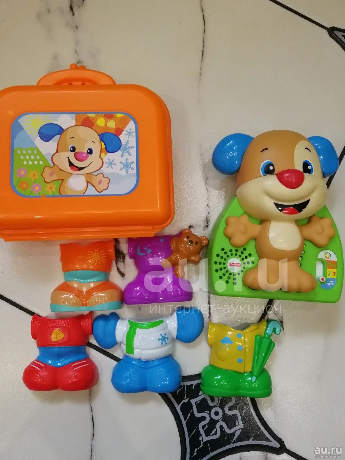 Fisher price dress 2024 and go puppy